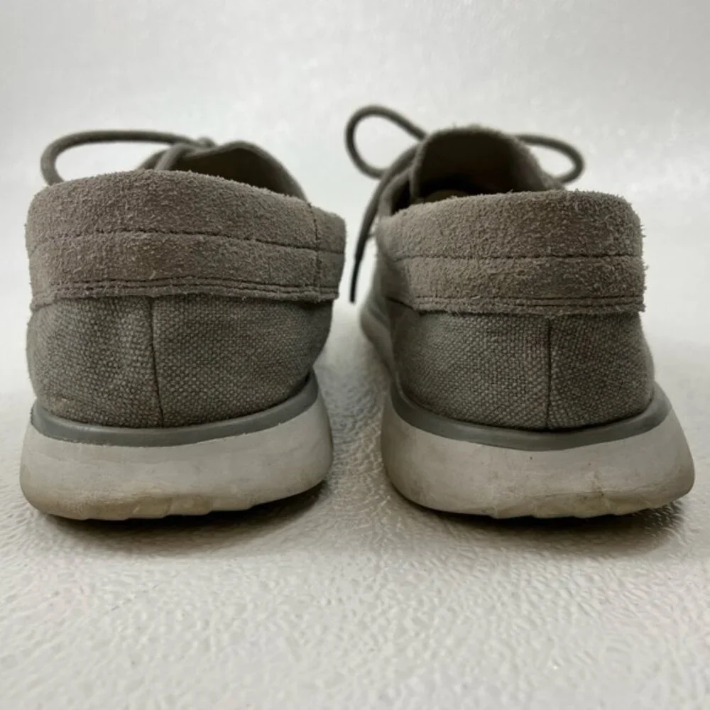 UGG S/N 1006693 Australia Mens Canvas Suede Shoes Insulated Insole Size 9.5